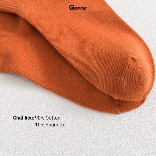 Set 5 đôi tất cổ ngắn nữ GOMTAT mẫu hoa Cúc cao cấp, chất liệu cotton mềm mại êm chân thoáng mát - FIVE-CAO-HOACUC-CB5